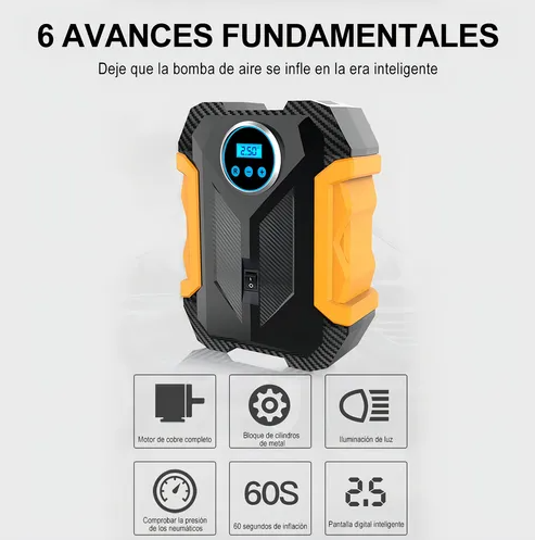 COMPRESOR DE AIRE MULTIUSOS CARSUN